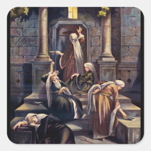 Parable of the Ten Virgins Square Sticker