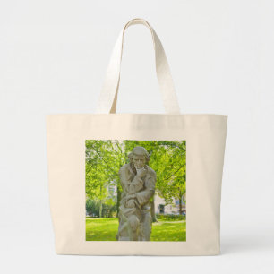 Paracelsus Monument in Salzburg Large Tote Bag