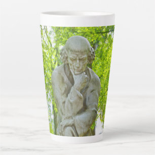 Paracelsus Monument in Salzburg Latte Mug
