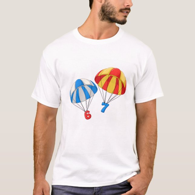 Parachute 6 7 T-Shirt (Front)