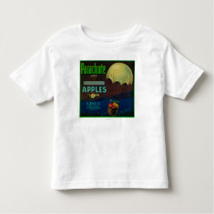 Parachute Apple Crate Label Toddler T-Shirt