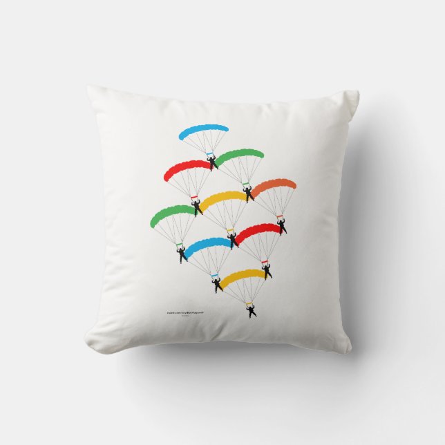 Parachute Formation Cushion (Front)