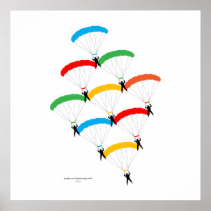 Parachute Formation Poster