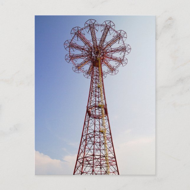 Parachute Jump - Coney Island, NYC postcard (Front)