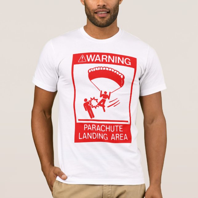 Parachute Landing T-Shirt (Front)