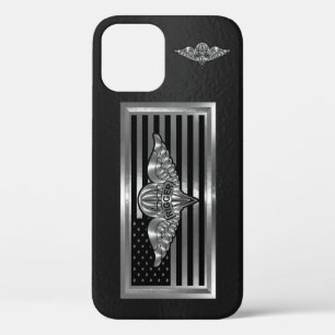 Parachute Rigger Customised Steel Flag iPhone 12 Case