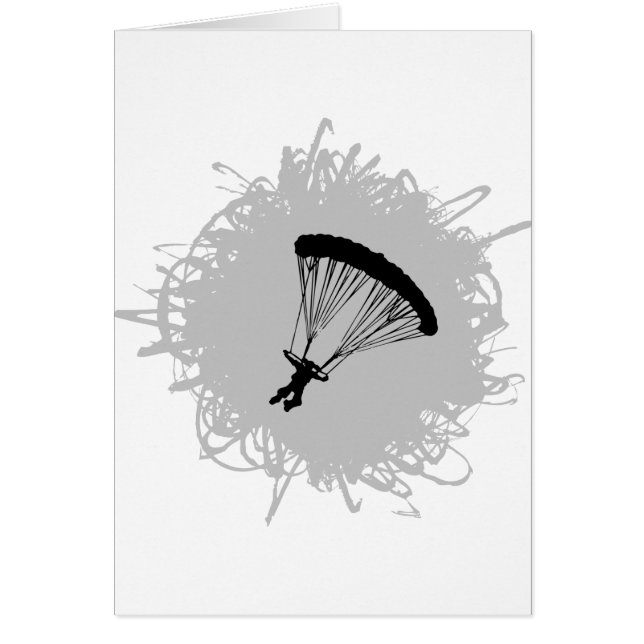 Parachuting Scribble Style (Front)