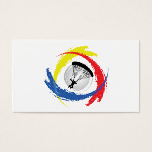 Parachuting Tricolor Emblem