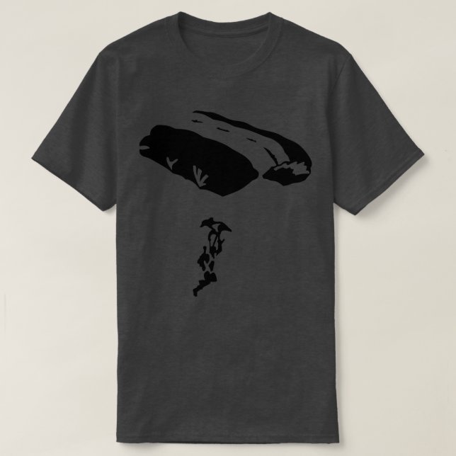 Parachutist 13 T-Shirt (Design Front)