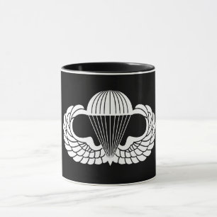 Parachutist badge mug