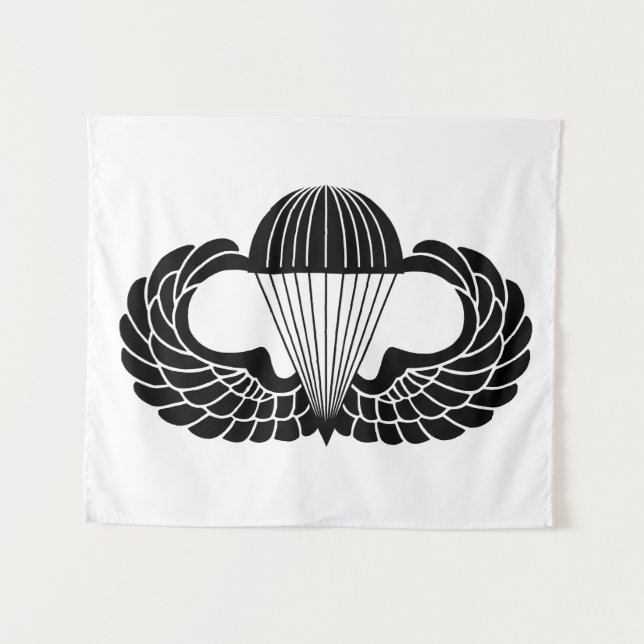 Parachutist badge tapestry (Front (Horizontal))