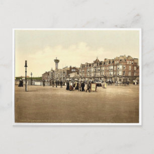 Parade and revolving tower, Morecambe, England rar Postcard