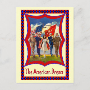 Parade for the 4th of July Postcard