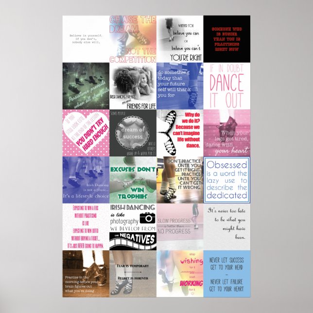 Parade of Champions Irish Dance Poster (Front)