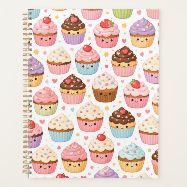 Parade of Cupcakes Planner (Front)