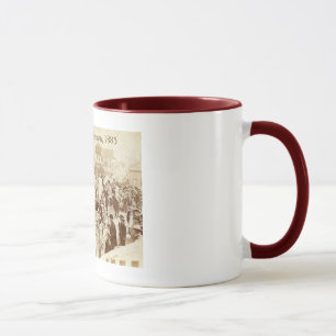 Parade, Provincetown, 1885 Vintage Mug