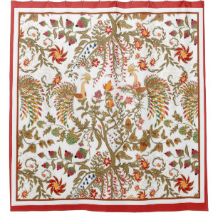 Paradiesvögel, Vögel Shower Curtain