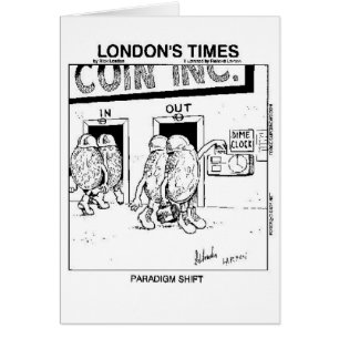 Paradigm Shift Funny Cartoon Gifts & Collectibles