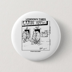 Paradigm Shift Funny Cartoon Gifts & Collectibles 6 Cm Round Badge