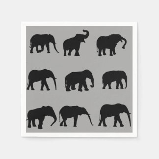 Parading Elephants Napkins