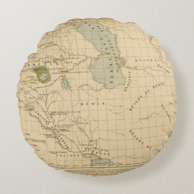 Paradis Terestre Round Cushion (Front)