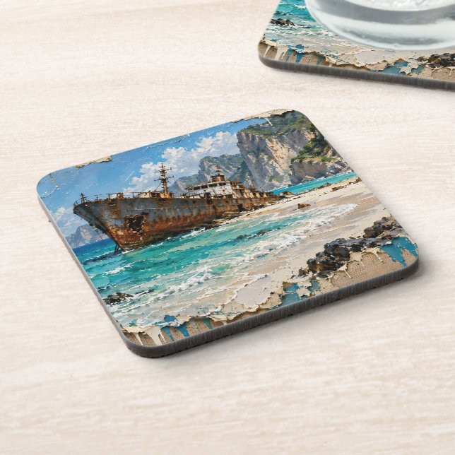 Paradise and Rust Coaster (Left Side)