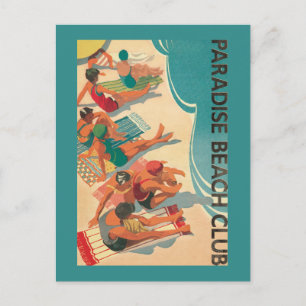 Paradise Beach Club Postcard