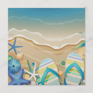 Paradise Beach Invitation