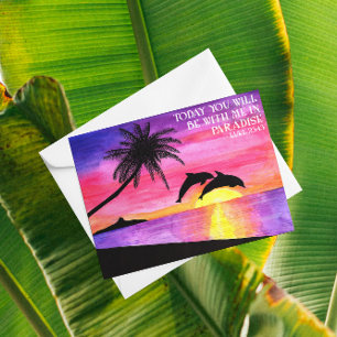 Paradise Birthday Card