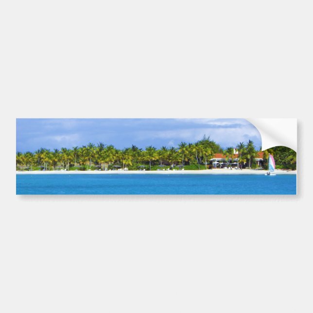 Paradise Bumper Sticker (Front)