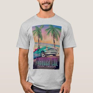 Paradise Cove,Malibu,California travel poster T-Shirt