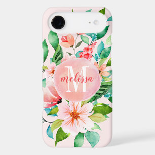 Paradise Floral Watercolor Monogram