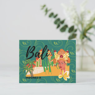 Paradise Found Bali Postcard