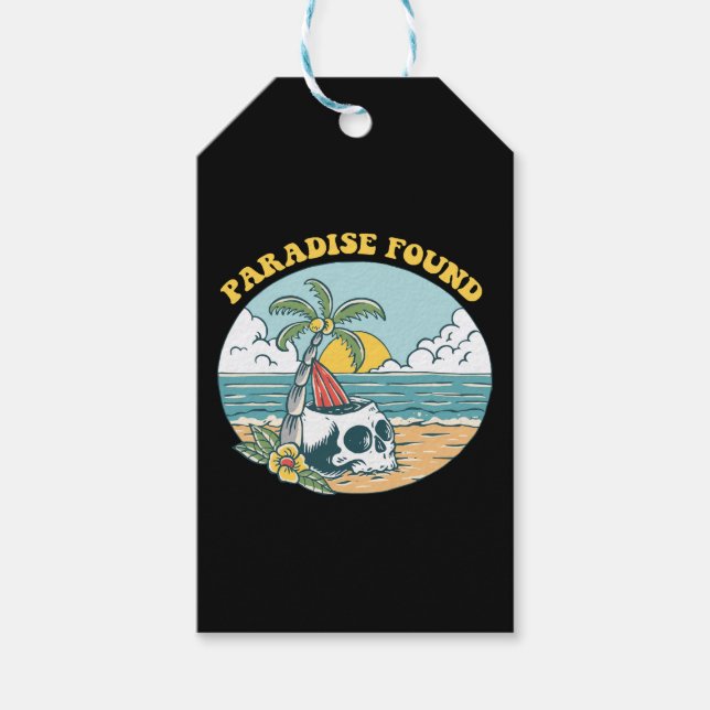 PARADISE FOUND GIFT TAGS (Front)