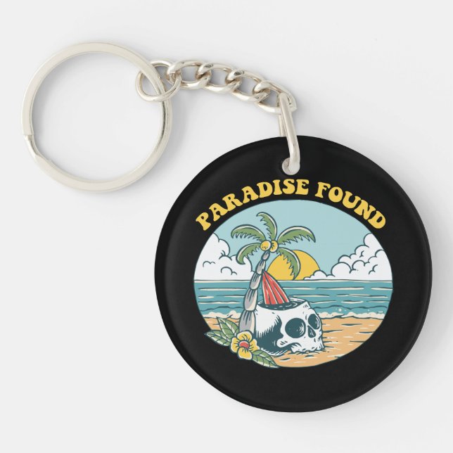 PARADISE FOUND KEY RING (Front)
