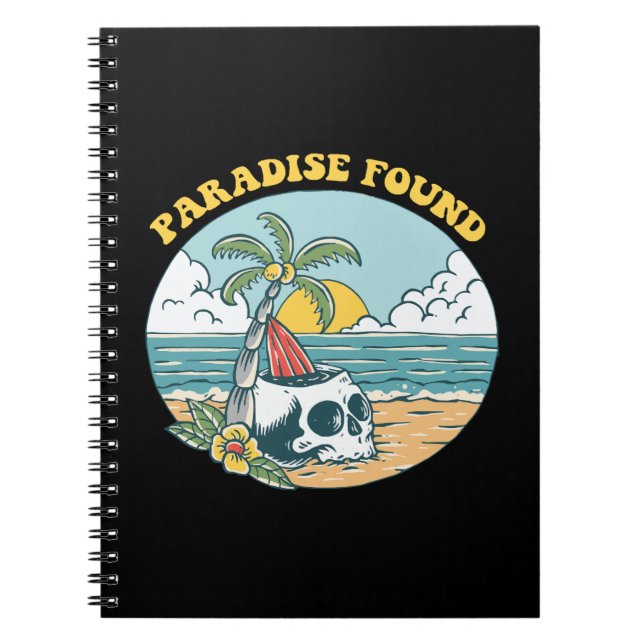 PARADISE FOUND NOTEBOOK (Front)