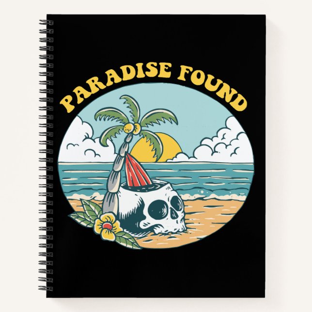 PARADISE FOUND NOTEBOOK (Front)