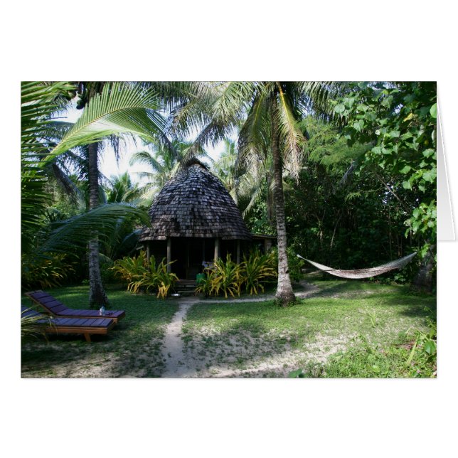 Paradise Hut (Front Horizontal)