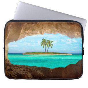 Paradise in the Caribbean Laptop Sleeve