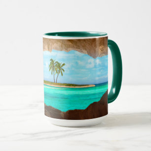 Paradise in the Caribbean Mug