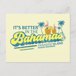 Paradise Island Bahamas Postcard Vacation Cruise
