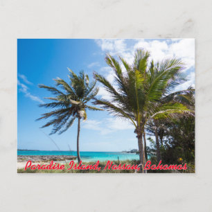Paradise Island Beach Postcard