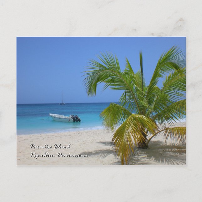 Paradise Island, Dominican Republic Postcard (Front)