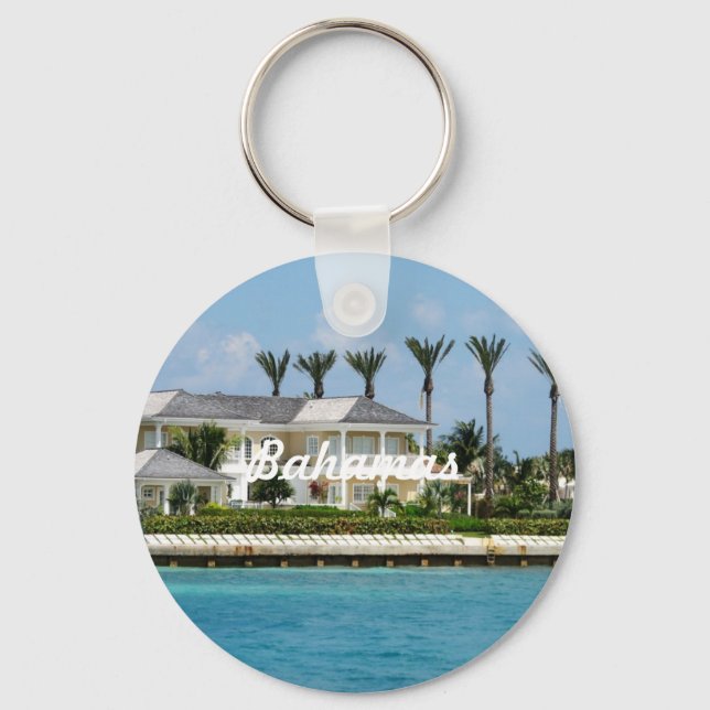 Paradise Island Key Ring (Front)