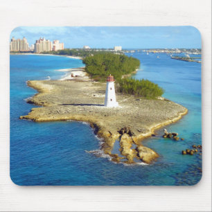 Paradise Island Light Mouse Pad