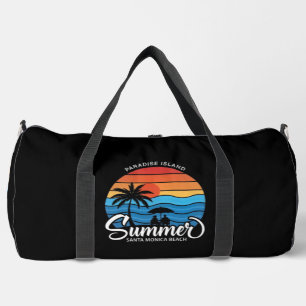 Paradise Island Santa Monica Beach-35307 Duffle Bag