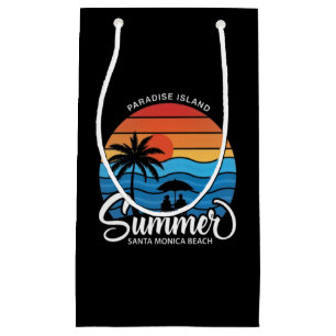 Paradise Island Santa Monica Beach-35307 Small Gift Bag