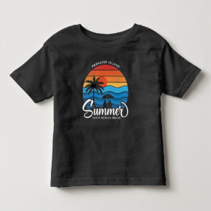Paradise Island Santa Monica Beach-35307 Toddler T-Shirt