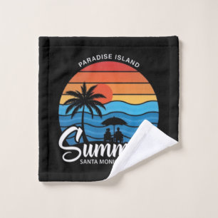 Paradise Island Santa Monica Beach-35307 Wash Cloth