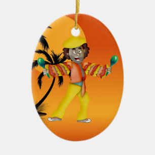 Paradise Lola's Boyfriend - SRF Ceramic Tree Decoration